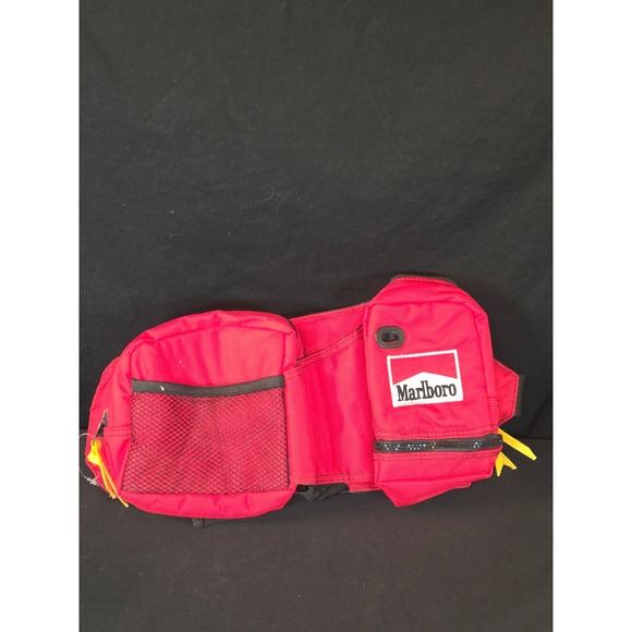 Marlboro Adventure Team Lot of 6 items Cooler & Duffle Bag Fanny Canteen Air Bed